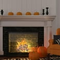 thumbnail image 3 of Halloween Decorations, 4.5 Inch Stoneware Fire Pits Pumpkins, Realistic Pumpkins Reusable Fireproof Fire Pits Halloween Decor for Party, BBQ, Bonfire, Fireplaces Create a Spooky Atmosphere, 3 of 4