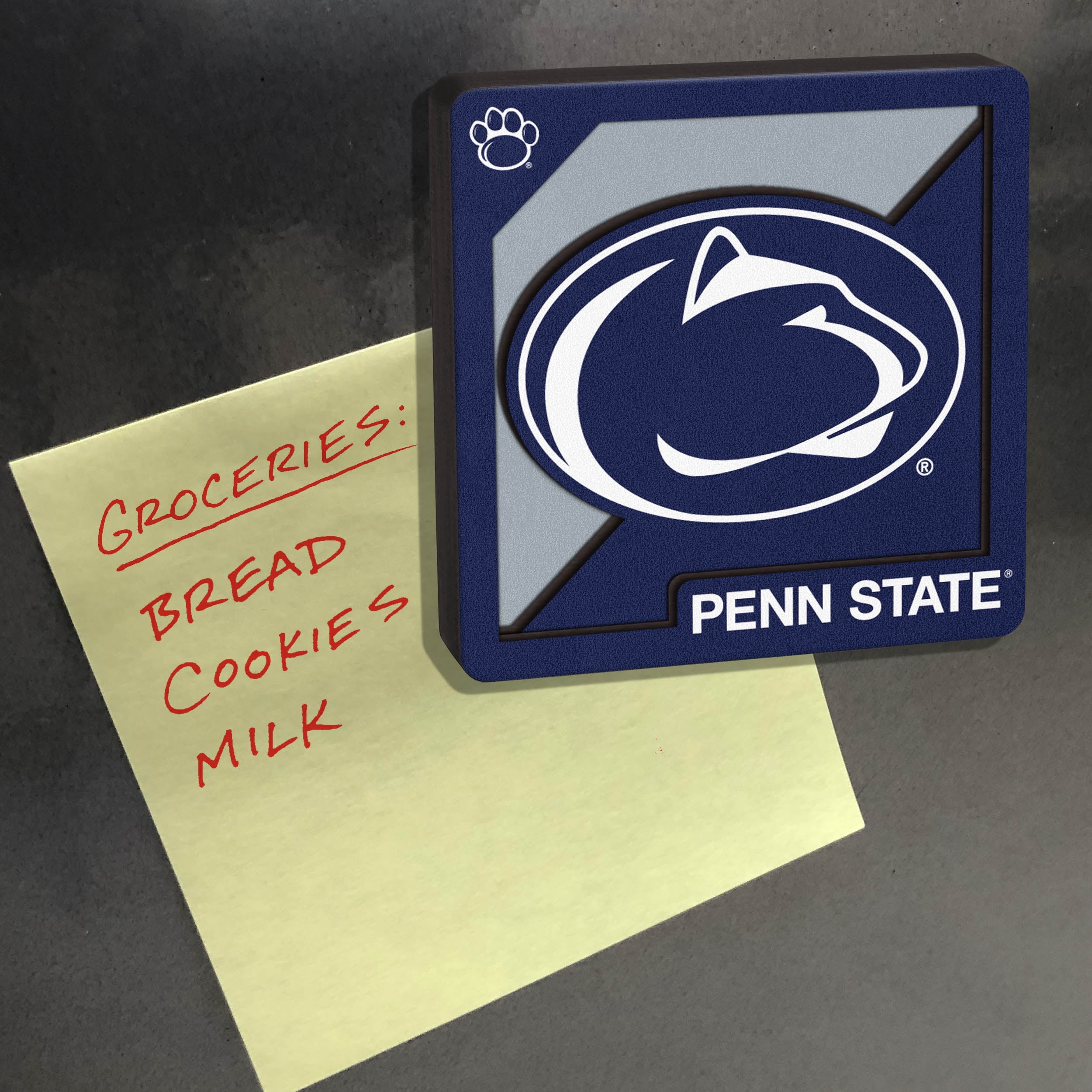 YouTheFan NCAA Penn State Nittany Lions 3D Logo Series Magnet