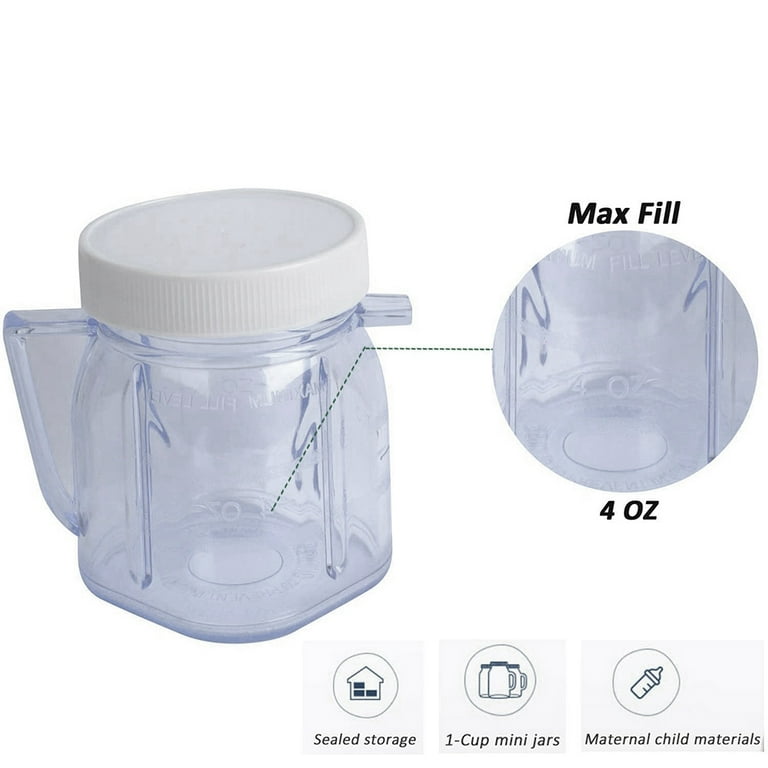 5 Cup Square Top Glass Blender Replacement Jar for Oster & Osterizer