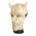 thumbnail image 1 of Halloween Scary Face Headwear Disfraz de 3 piezas Máscara de teléfono negra, 1 of 5