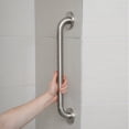 thumbnail image 2 of Basics Bathroom Handicap Grab Bar Length . Diameter Holds up to LBs ADA Compliant Stainless Steel, 2 of 5