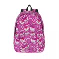 thumbnail image 1 of Custom Cheshire Cat Pattern Laptop Backpack Women Men Fashion Bookbag for School College Student Bag, 1 of 5