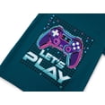 thumbnail image 3 of Beezizac Pajamas For Boys Fun Game Controller Short Sleeves 2-Piece PJs Set Kid Comfy Sleepwear Size 6, 3 of 7