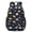 Dinosaur and Roar, variant on Dinosaur and Rainbow Navy Pattern 17" School Backpacks for Teens,Waterproof Oxford Fabric,S-Shape Padded Straps for School,Travel,Hiking,Camping