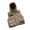 Brown, variant on KYAIGUO Girls Boys Kids Toddler Winter Hooded down Vest for 2-12 Years Old Warm Fall Sleeveless Jackets with Zipper Puffer Padded Stand-Up Collar Coats