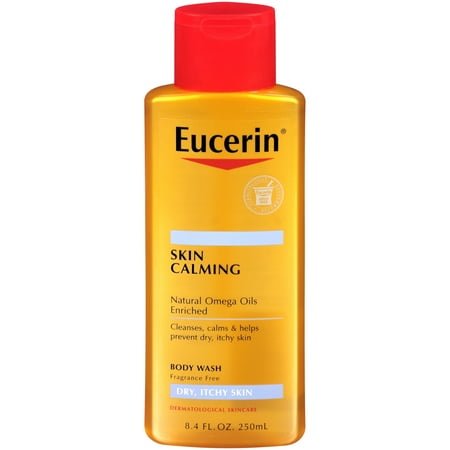 Dry Wash System - Eucerin Skin Calming Dry Skin Body Wash 8.4 fl. oz.