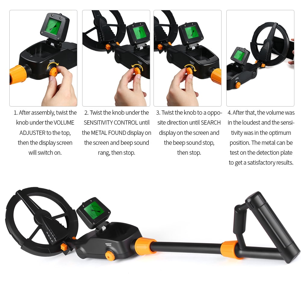 Dcenta Metal Finder Metal Detector Toy Gold And Silver Detectors With Sound alarms For Children