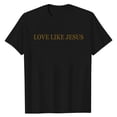 thumbnail image 3 of NAMTYQX Graphic Tees for Women Cute Crew Neck Graphic Baggys Plus Size Cool Light Muster Short Sleeve Short Sleeve Blouses for Women Black Size S, 3 of 5