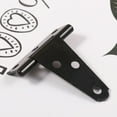 thumbnail image 2 of FUTUREORYY 4PCS Kitchen Cabinet Hinges Zinc Coating Black for General Users in Home Office Use, 2 of 7