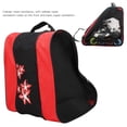 thumbnail image 3 of Bolsa para Patines, Mochila para Patines en línea de Nylon de 3 Capas para niños y Adultos,Rojo Sincero Electrónica, 3 of 5