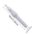 thumbnail image 6 of Nail Polish Removing Pads 5 In 1 Nail Trimming Kit Electric Manicure Pedicure Kit Gifts For Women Nail Extension Gel Set（White,One Size, 6 of 7
