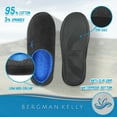 thumbnail image 5 of Bergman Kelly Men's Slippers, Two-Tone Indoor/Outdoor Clog Style Slippers w/ Memory Foam, House Shoes for Men, Ranger Collection, 5 of 8