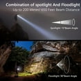 thumbnail image 5 of Rechargeable Headlamp, Zacro 2 Pack Motion Sensor LED Head Lamp with 7 Modes, Adjustable Headband, Waterproof Headlight for Camping Hiking Cycling Outdoor Sport, 5 of 8
