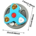 thumbnail image 2 of Slow Feeder Dog Bowl Interactive Puzzle Toy for Mental Enrichment Digestion Support IQ Training Pet Food Dispenser Suitable for All Breed Sizes, 2 of 4