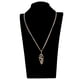 thumbnail image 2 of Collar colgante grande de rhinestone oro Sunnimix, cadena de 70 cm, moda, 2 of 8