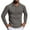 Dark Gray1, variant on Jalioing Men's Collared Shirt Long Sleeve Button Golf Shirts Business Casual Ribbed Stretchy Pullover Tee