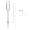 thumbnail image 7 of C Cattleya 8-Pack Black Solar LED Outdoor Path Lights for Landscape,Walkway,Garden and Patio, 7 of 7