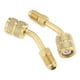 thumbnail image 4 of Adaptador de aire acondicionado,Adaptador R410 Adaptador en ángulo Pieza de repuesto para automóvil,Acoplamiento rápido de 1/4 macho a 5/16 hembra,R410A 5/16 Acepta mangueras de calibre 1/4, 4 of 8