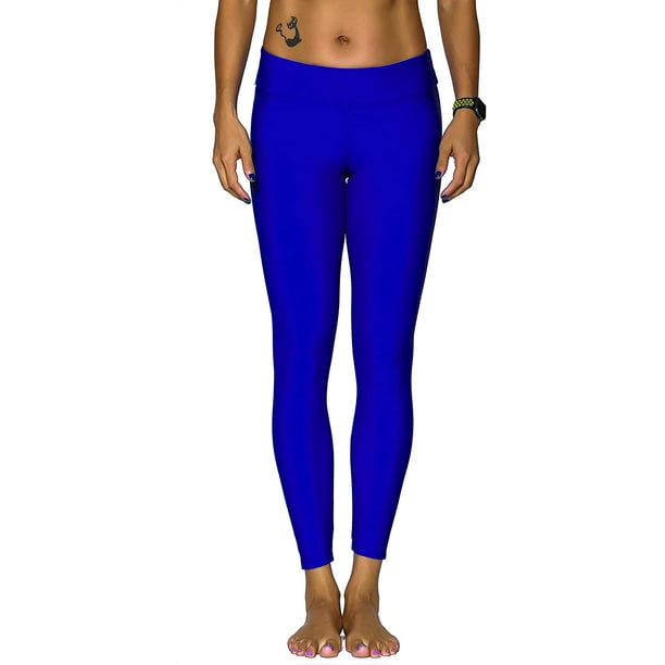 AIMTYD Women's Plus Size Sport Surf UV Protetion Swim Capri Legging 