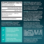 Havasu Nutrition HMB Capsules, Muscle Support Dietary Supplement, 2000mg, 120 Count