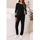 thumbnail image 4 of Conjunto de Jogger para Mujer PRETTYGARDEN Manga Larga Negro Talle S, 4 of 6