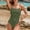 Green, variant on Swimming Women Swimwears â Women's Solid High Waisted Swimsuit with Open Back for Easy Beach Days and Effect on Platform Competitors Without Colors or Sizes Red 2 XL
