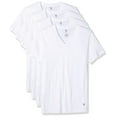 thumbnail image 2 of U.S. Polo Assn.® Men's Classic Fit 4 Pack V Neck T-Shirt White Color Size "XL", 2 of 7