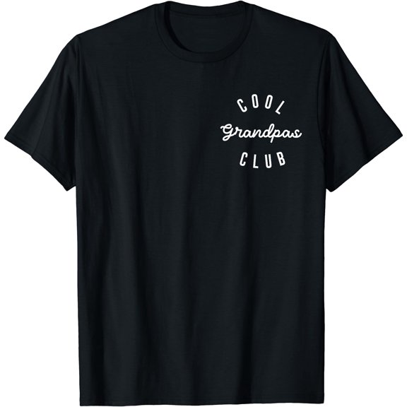Mens Cool Grandpas Club, Father's Day Best Cool Grandpa T-Shirt