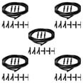 thumbnail image 2 of Ruiboury Front Windshield Washer Hose Kit Quick Replacement Improved Visibility Hose Kit Front Windshield 5Set, 2 of 3