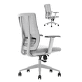 thumbnail image 5 of Bitchair Ergonomic Mesh Conference Room Chair - Adjustable Lumbar Support Computer Desk Chair with Height Adjustable Arms - Seat Depth Adjustable Executive Home Office Chair - (Gray), 5 of 12