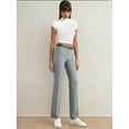 thumbnail image 3 of High Waist Straight-Leg Trousers, 3 of 5