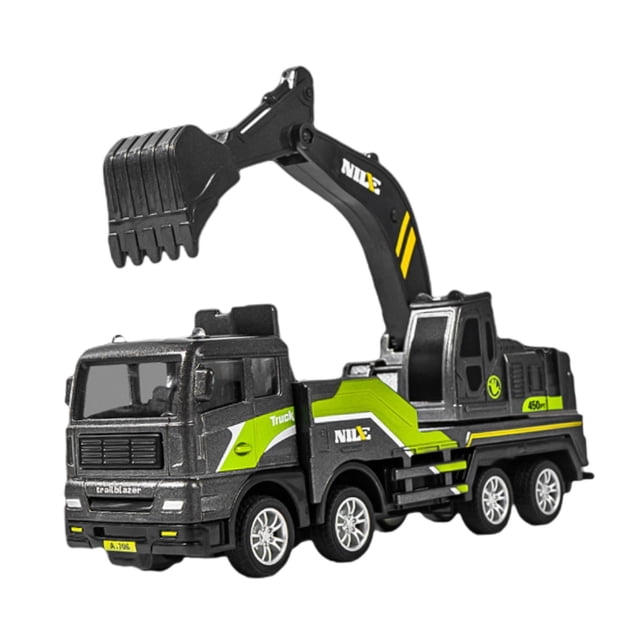 BELOVING Alloy Car Model Construction Vehicle Mixer Engineering Vehicle Toy for Gifts