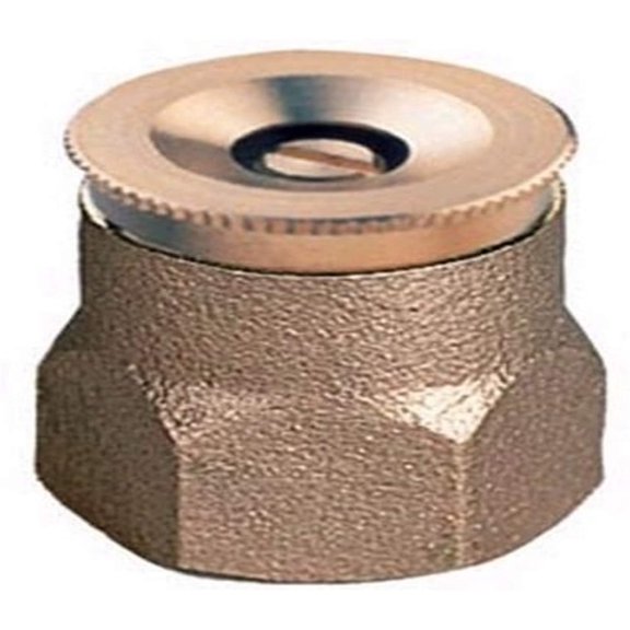 Orbit 3 Pack Half Spray Pattern Brass Shrub Head with Brass Nozzle
