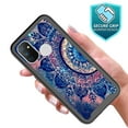 thumbnail image 4 of Google Pixel 4a 5G Case With Built-in Screen Protector, Rosebono Hybrid Graphic Design Pattern Hard Back Pannel Cover 360 Protection Case For Google Pixel 4a 5G (Mandala), 4 of 5