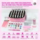 thumbnail image 3 of Bolsa organizadora de esmaltes de uñas SAVILAND de piel sintética, 30 botellas, 3 of 7