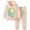 A01-Beige, variant on Caqnni Girls Lightweight Sweatsuit Durable Hoodie and Pants for Park Adventures, Playground Climbing, and Outdoor Exploration(A01-Beige,6-7 Years)