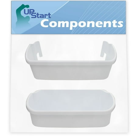 Refrigerator Shelf 17 240351601 Refrigerator Freezer Door Bin Side Shelf & 240356401 Door Bin Replacement for Frigidaire FRS6R3JW4 Refrigerator - Compatible with 240351601 & 240356401 Door Bin - UpStart Components Brand ()