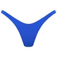 thumbnail image 2 of dPois Culotte String Aguichant pour Femmes en Forme de V -t-back Mini Bikini pour Fête à la Piscine Privée Bleu Royal G, 2 of 6