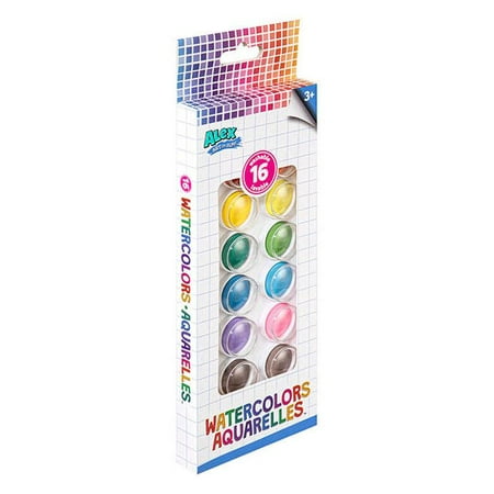 ALEX - Art of Fun - Watercolor Paints 16Pk