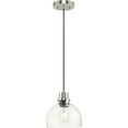 thumbnail image 5 of P500405-009-Progress Lighting-Garris - 1 Light Mini Pendant In Farmhouse Style-8.25 Inches Tall and 8 Inches Wide-Brushed Nickel Finish, 5 of 7