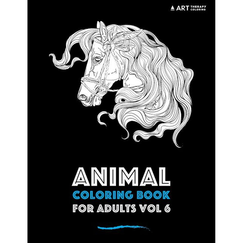 Animal Coloring Book for Adults Vol 6 - Walmart.com - Walmart.com