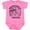 Raspberry, variant on Inktastic Summer Vacation Mode Wrightsville North Carolina Boys or Girls Baby Bodysuit
