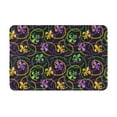 thumbnail image 2 of Goofa 16"x24" Inches Mardi Gras6 Doormats for Outdoor Entrance - Non-Slip Welcome Mat, Heavy Duty Door Mats Outdoor, Spring Doormat, 2 of 9