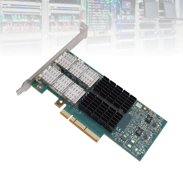40GbE PCIe Card, Low Latency Plug and Play 40Gb Ethernet PCIe Card 2 Ports for Modern Servers