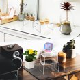 thumbnail image 2 of 6 Pcs Acrylic Risers Clear Display Stands Acrylic Display Shelf Perfume Stand Cake Display Stand, 2 of 6