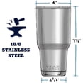 thumbnail image 2 of Vaso YETI Rambler de acero inoxidable con aislamiento al vacío de 900 ml, 2 of 8