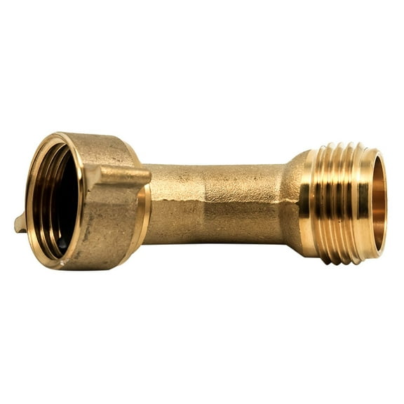 Camco 22602 - Brass Hose Elbows with Gripper