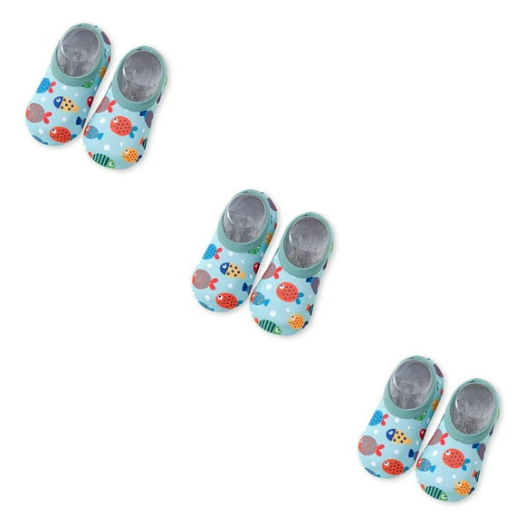 Naiovety 1 par de zapatillas de agua para niños pequeños, zapatos de natación para niños y niñas, botas M tipo 4 Type1 NO1