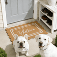 thumbnail image 2 of AuroraX Welcome Mat for Front Door,Outdoor Entrance Door Mat,Non Slip Heavy Duty Washable Water Absorbent Dirt Trapper Door Decor, 2 of 9