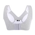 thumbnail image 4 of Tbest Women's Nursing Cotton Bra, Gray, 4 of 5